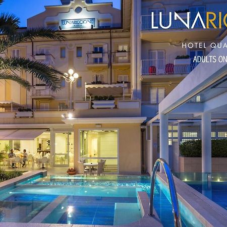 Hotel Luna Riccione E Aqua Spa Only Adults +12 Bagian luar foto