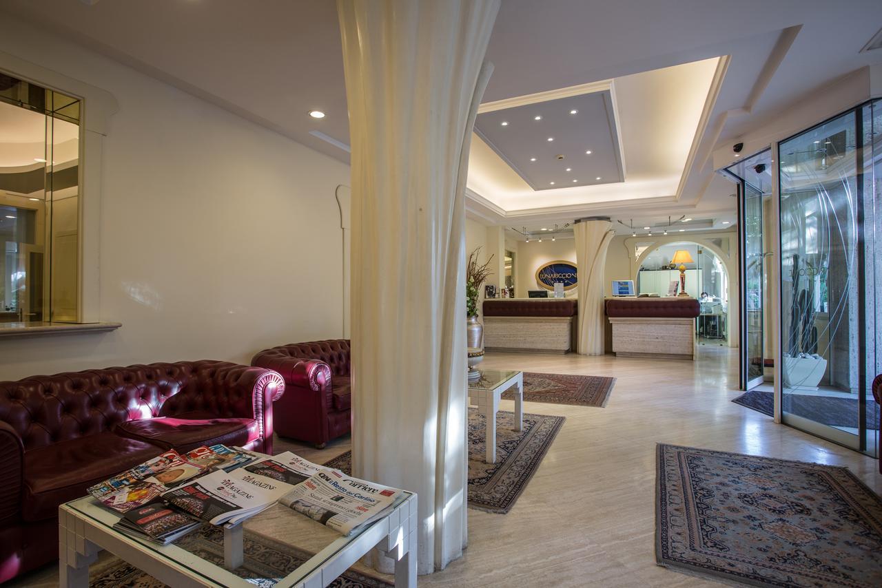 Hotel Luna Riccione E Aqua Spa Only Adults +12 Bagian luar foto